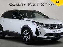 White Used 2022 Peugeot 3008 Premium Hatchback | £16,375 (Fair price)