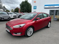 Red Used 2016 Ford Focus Titanium X Hatchback | £8,495 (Fair price)