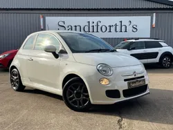 White Used 2015 Fiat 500 S Hatchback | £6,250 (Fair price)