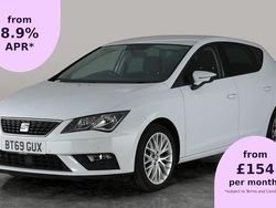 White Used 2019 Seat Leon SE Dynamic Hatchback | £10,866 (Fair price)
