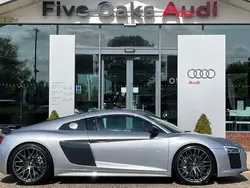 Silver Used 2018 Audi R8 Coupé Advanced Coupe | £80,790 (Fair price)