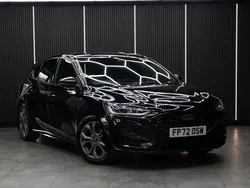 Black Used 2022 Ford Focus ST-Line Hatchback | £15,490 (Fair price)