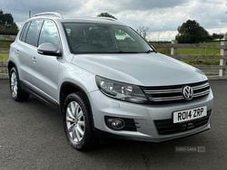 Silver Used 2014 VW Tiguan Match SUV | £7,650 (Fair price)