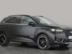 Black Used 2021 DS Automobiles DS7 Crossback Performance Line Plus SUV | £16,403 (Fair price)