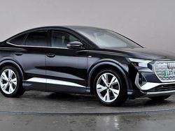 Black Used 2022 Audi Q4 e-tron S-Line SUV | £21,498