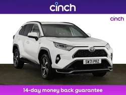 White Used 2021 Toyota RAV4 Hybrid SUV | £29,149 (Expensive)