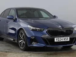 Blue Used 2024 BMW 520 M Sport | £41,999 (Good price)