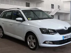 White Used 2015 Skoda Fabia SE L Estate | £9,495 (Fair price)