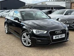 Black Used 2015 Audi A3 S-Line Hatchback | £9,750 (Fair price)