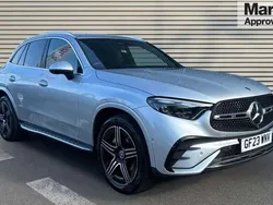 Silver Used 2023 Mercedes GLC300e AMG Line Premium SUV | £47,178
