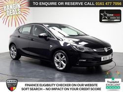 Black Used 2018 Vauxhall Astra SRi Hatchback | £8,590 (Fair price)