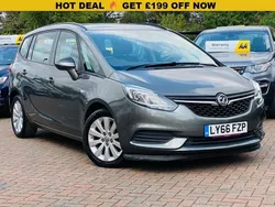 Grey Used 2017 Vauxhall Zafira Tourer Design Edition MPV | £7,890 (Fair price)