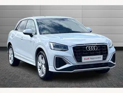 Glacier white Used 2024 Audi Q2 S-Line SUV | £25,850 (Fair price)