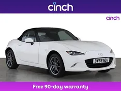 White Used 2019 Mazda MX5 Cabriolet | £15,049 (Fair price)
