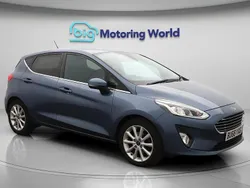 Blue Used 2018 Ford Fiesta Titanium Hatchback | £8,700 (Fair price)