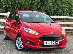 Red Used 2014 Ford Fiesta Zetec Hatchback | £4,500 (Good price)