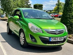 Green Used 2013 Vauxhall Corsa Hatchback | £2,995 (Fair price)