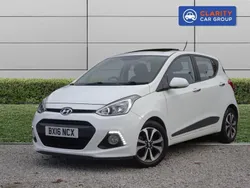 White Used 2016 Hyundai i10 Premium SE Hatchback | £7,490 (Fair price)