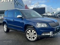 Blue Used 2016 Skoda Yeti SE L SUV | £9,995 (Good price)