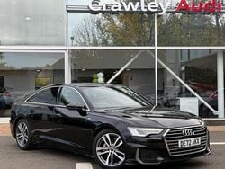 Black Used 2022 Audi A6 S-Line Sedan | £28,690 (Fair price)