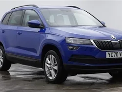 Energy blue Used 2020 Skoda Karoq SE Technology SUV | £14,400 (Fair price)