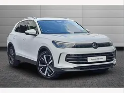 White New 2025 VW Tiguan Elegance SUV | £35,557 (Good price)