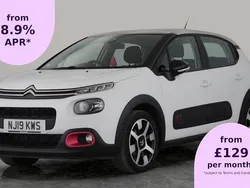 White Used 2018 Citroën C3 PureTech Hatchback | £8,842 (Fair price)