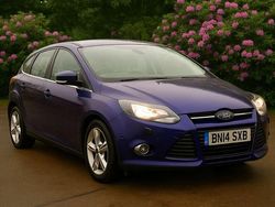 Blue Used 2014 Ford Focus Titanium X Hatchback | £3,995 (Good price)