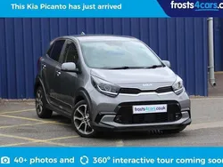 Grey Used 2022 Kia Picanto X-Line Hatchback | £15,395 (A bit pricey)