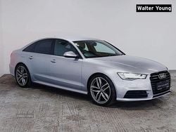 Silver Used 2015 Audi A6 S-Line Sedan | £10,495 (Fair price)