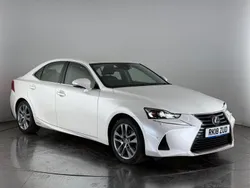 White Used 2018 Lexus IS300h Sedan | £17,100 (Fair price)