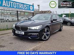Black Used 2018 BMW 730 M Sport Sedan | £17,995 (Fair price)