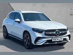 White Used 2024 Mercedes GLC300 AMG Line Premium SUV | £48,327 (Fair price)