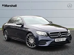 Blue Used 2020 Mercedes E300 AMG line Sedan | £24,981 (Super price)