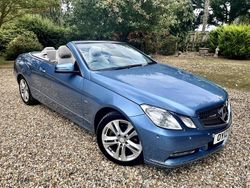 Blue Used 2012 Mercedes E220 SE Cabriolet | £4,995 (Fair price)