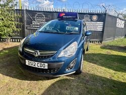 Blue Used 2012 Vauxhall Corsa Hatchback | £2,295 (Good price)