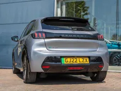 Grey Used 2022 Peugeot e-208 Allure Premium Hatchback | £12,585 (Good price)