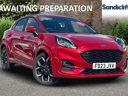 Red Used 2023 Ford Puma Gen-E ST-Line X Hatchback | £17,351