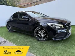 Black Used 2016 Mercedes CLA180 AMG line Sedan | £8,495 (Fair price)