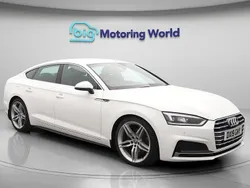 White Used 2019 Audi A5 Sportback S-Line Hatchback | £16,100 (Fair price)