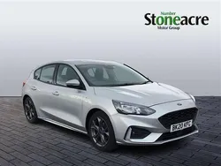 Silver Used 2020 Ford Focus ST-Line Hatchback | £10,195 (Fair price)