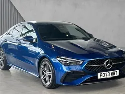 Blue Used 2023 Mercedes CLA180 Executive Sedan | £27,058 (Fair price)