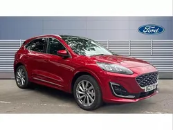 Red Used 2022 Ford Kuga Vignale SUV | £20,605 (Fair price)