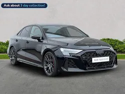 Black New 2025 Audi RS3 Comfort Hatchback | £63,194 (Fair price)