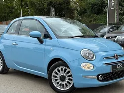 Blue Used 2015 Fiat 500 Lounge Hatchback | £9,995 (A bit pricey)