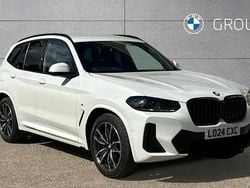 White Used 2024 BMW X3 M Sport SUV | £37,995 (Good price)