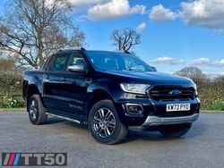 Black Used 2023 Ford Ranger Wildtrack Pickup | £14,990