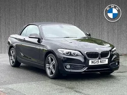 Black Used 2019 BMW 220 Sport Line Cabriolet | £18,999 (Fair price)