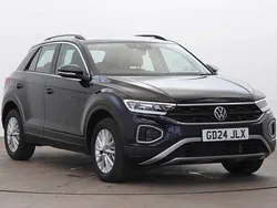 Black Used 2024 VW T-Roc Life SUV | £21,990 (Fair price)