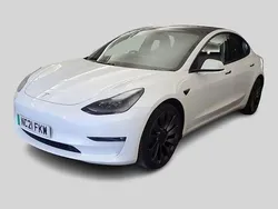 White Used 2021 Tesla Model 3 Performance Sedan | £19,768 (A bit pricey)
